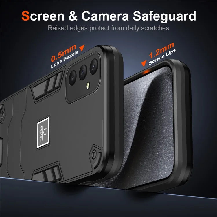 For Samsung Galaxy A35 5G Case PC+TPU Drop-Proof Protective Phone Cover