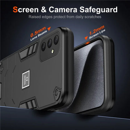 For Samsung Galaxy A35 5G Case PC+TPU Drop-Proof Protective Phone Cover