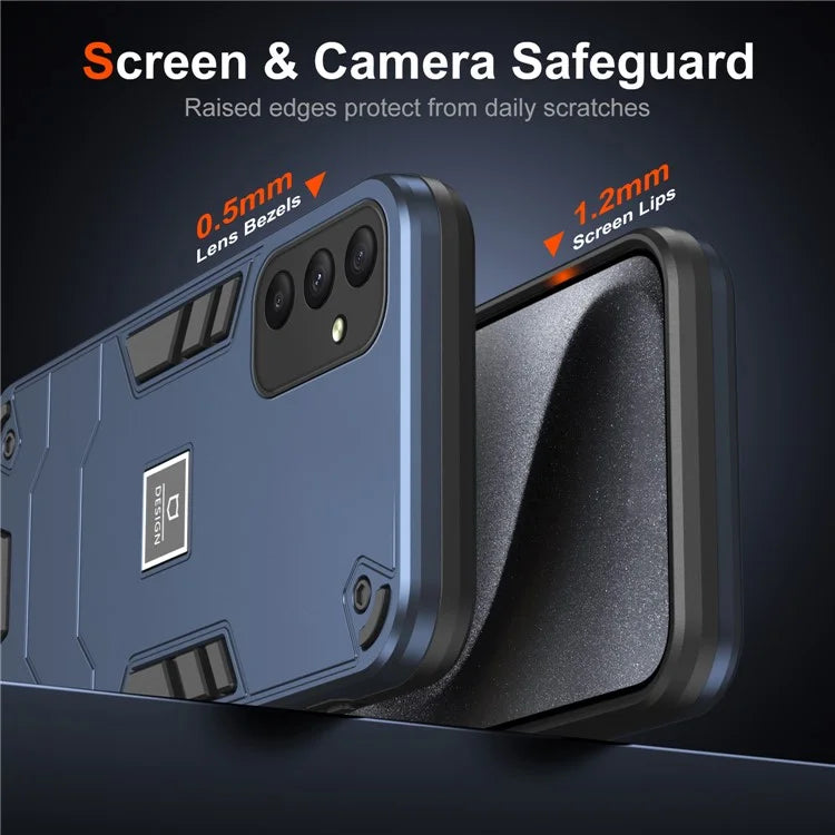 For Samsung Galaxy A35 5G Case PC+TPU Drop-Proof Protective Phone Cover