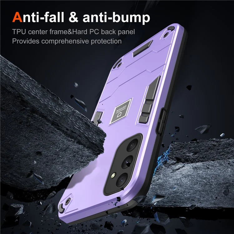 For Samsung Galaxy A35 5G Case PC+TPU Drop-Proof Protective Phone Cover