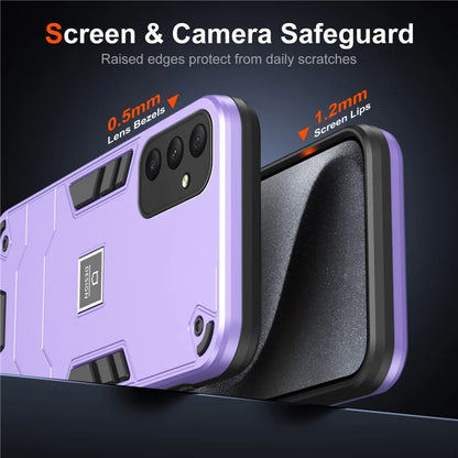 For Samsung Galaxy A35 5G Case PC+TPU Drop-Proof Protective Phone Cover