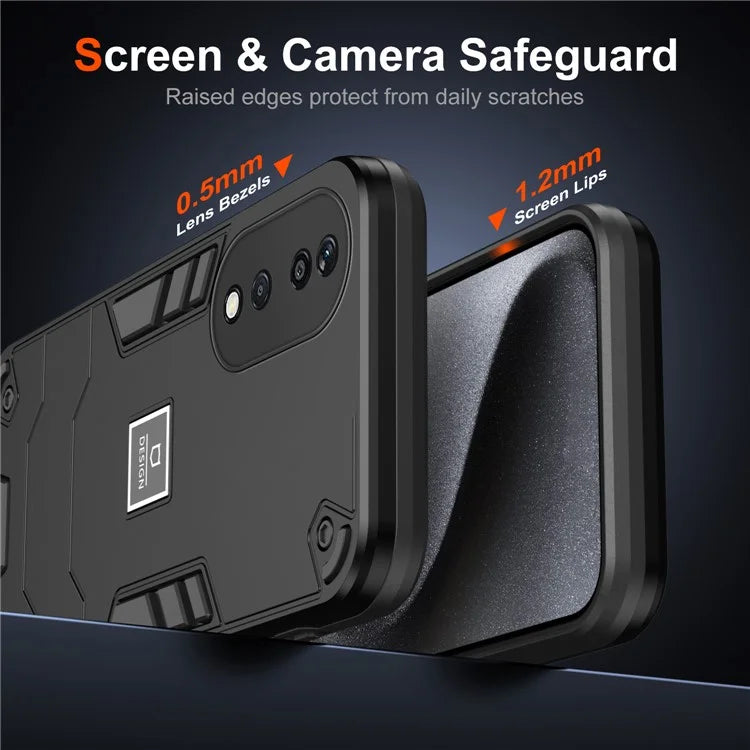 For Honor X7b 4G / 90 Smart Phone Case PC+TPU Drop-Proof Protective Cover