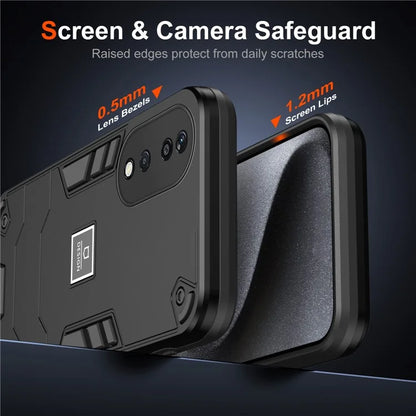 For Honor X7b 4G / 90 Smart Phone Case PC+TPU Drop-Proof Protective Cover