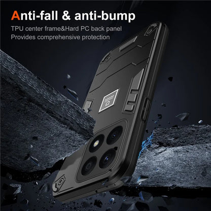 For Honor X8b 4G Case PC+TPU Drop-Proof Protective Phone Cover