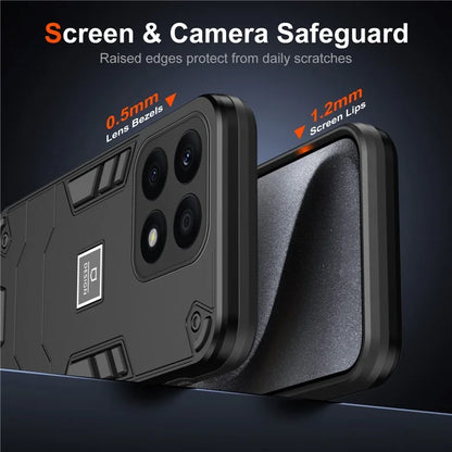For Honor X8b 4G Case PC+TPU Drop-Proof Protective Phone Cover