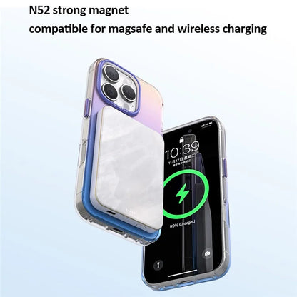 TGVI's Grace Series For iPhone 16 Pro Max Case Compatible with MagSafe Neon Color TPU+PC Phone Cover