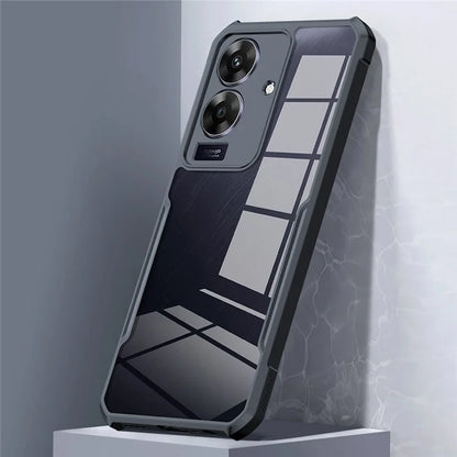 XUNDD For Realme Note 60 Case Dropproof TPU + Acrylic Clear Back Phone Cover