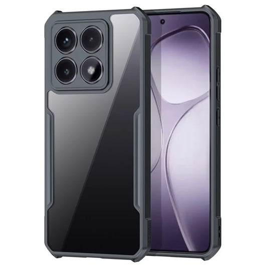 XUNDD For Xiaomi 14T Case Dropproof TPU + Acrylic Clear Back Phone Cover