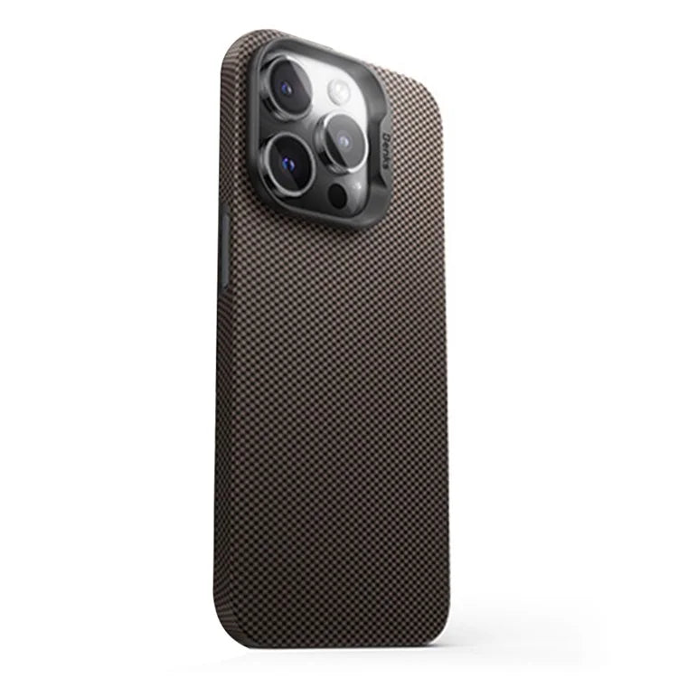 BENKS For iPhone 16 Pro Max Case Kevlar Aramid Fiber Magnetic Phone Cover Compatible with MagSafe