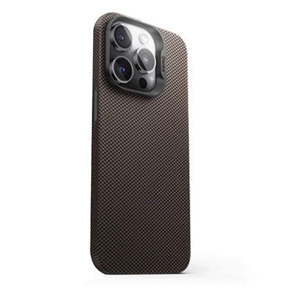 BENKS For iPhone 16 Pro Case Kevlar Aramid Fiber Magnetic Phone Cover Compatible with MagSafe