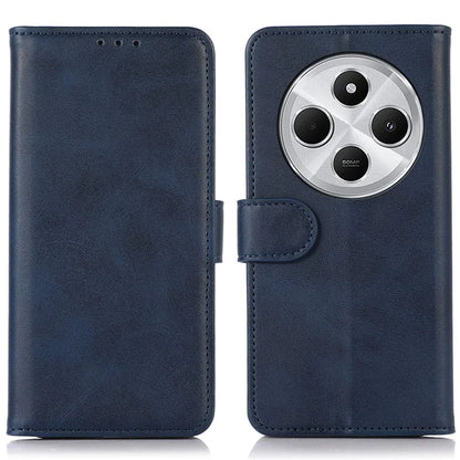 For Xiaomi Redmi 14C 4G Case Cowhide Texture Leather Wallet Phone Cover with Stand