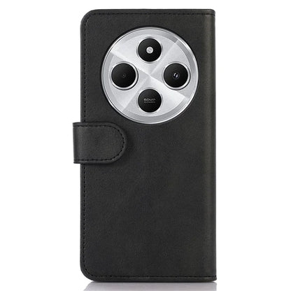 For Xiaomi Redmi 14C 4G Case Cowhide Texture Leather Wallet Phone Cover with Stand
