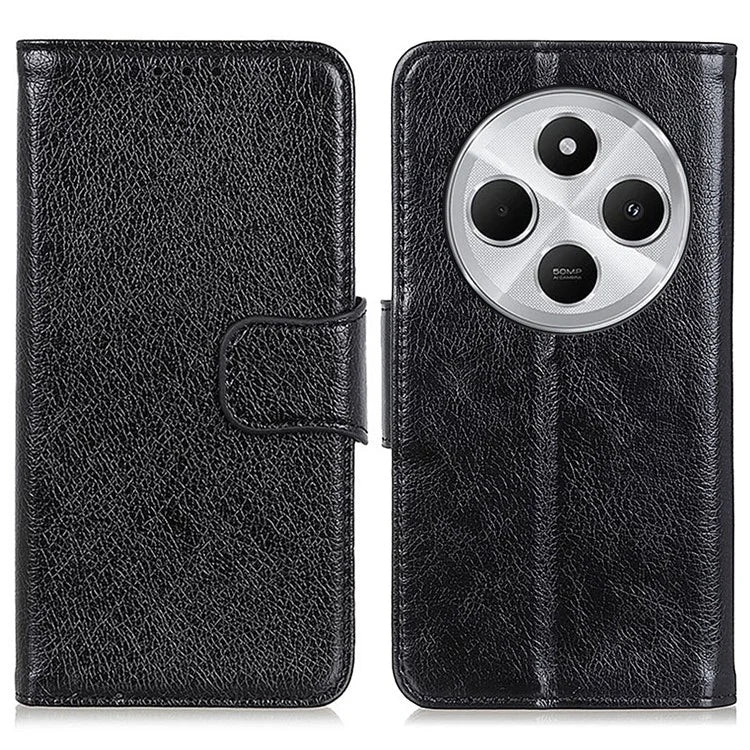 For Xiaomi Redmi 14C 4G Case Nappa Texture Split Leather Wallet Phone Cover