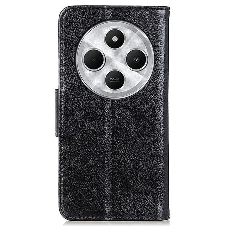 For Xiaomi Redmi 14C 4G Case Nappa Texture Split Leather Wallet Phone Cover