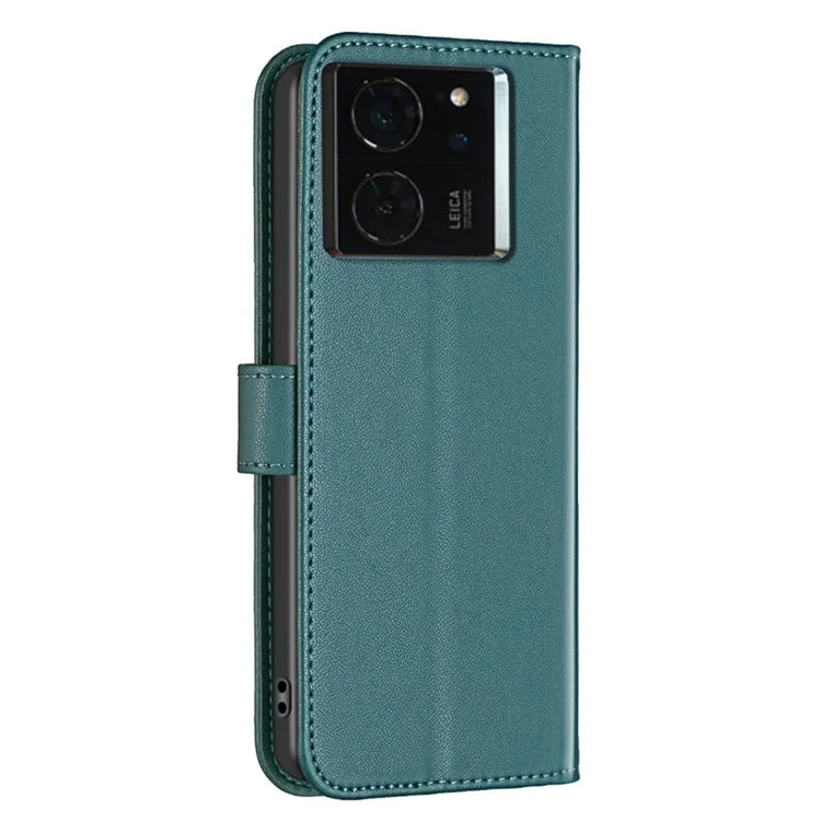 BINFEN COLOR BF17 For Xiaomi 14T Pro Case Wallet Folio Flip Leather Cover
