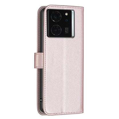 BINFEN COLOR BF17 For Xiaomi 14T Pro Case Wallet Folio Flip Leather Cover
