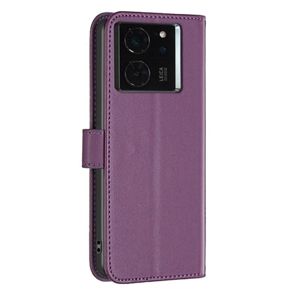 BINFEN COLOR BF17 For Xiaomi 14T Case Wallet Folio Flip Leather Phone Cover
