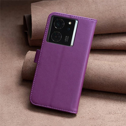 BINFEN COLOR BF17 For Xiaomi 14T Case Wallet Folio Flip Leather Phone Cover