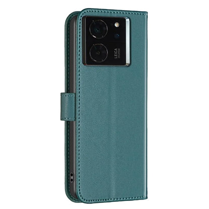 BINFEN COLOR BF17 For Xiaomi 14T Case Wallet Folio Flip Leather Phone Cover