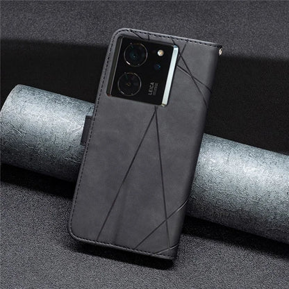 BINFEN COLOR BF05 For Xiaomi 14T Case Leather Phone Cover Wallet Stand