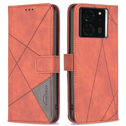 BINFEN COLOR BF05 For Xiaomi 14T Case Leather Phone Cover Wallet Stand