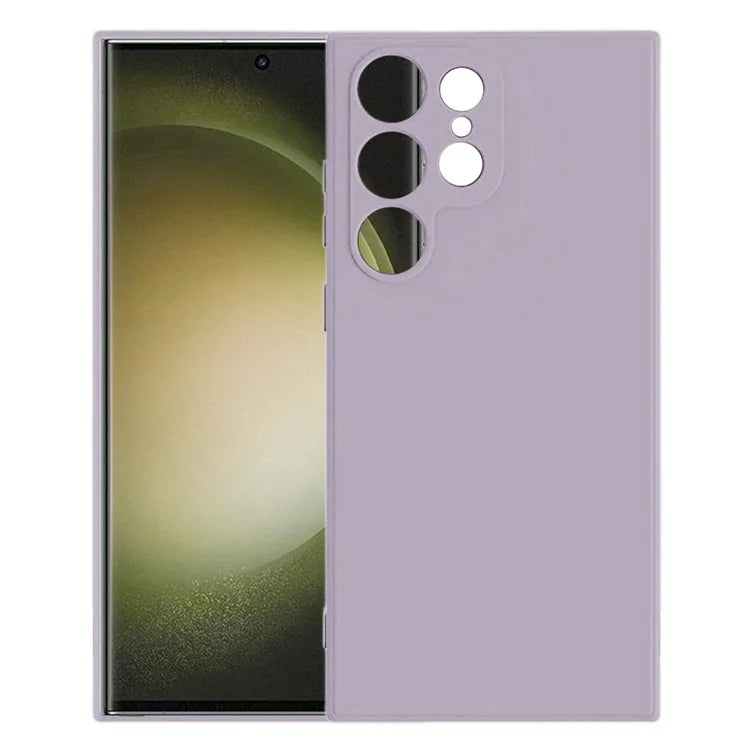 KALEBOL KLB-TPU003 For Samsung Galaxy S24 Ultra Case Anti-Scratch Solid Color TPU Phone Cover