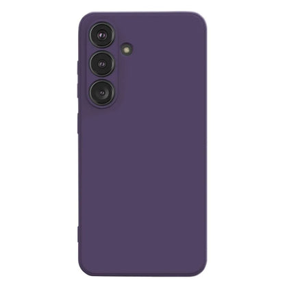 KALEBOL KLB-TPU003 For Samsung Galaxy S24 Case Anti-Scratch Solid Color TPU Phone Cover