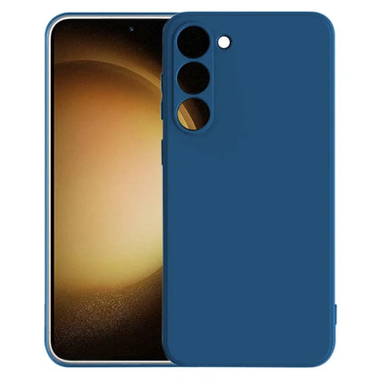 KALEBOL KLB-TPU003 For Samsung Galaxy S23 Case Anti-Scratch Solid Color TPU Phone Cover