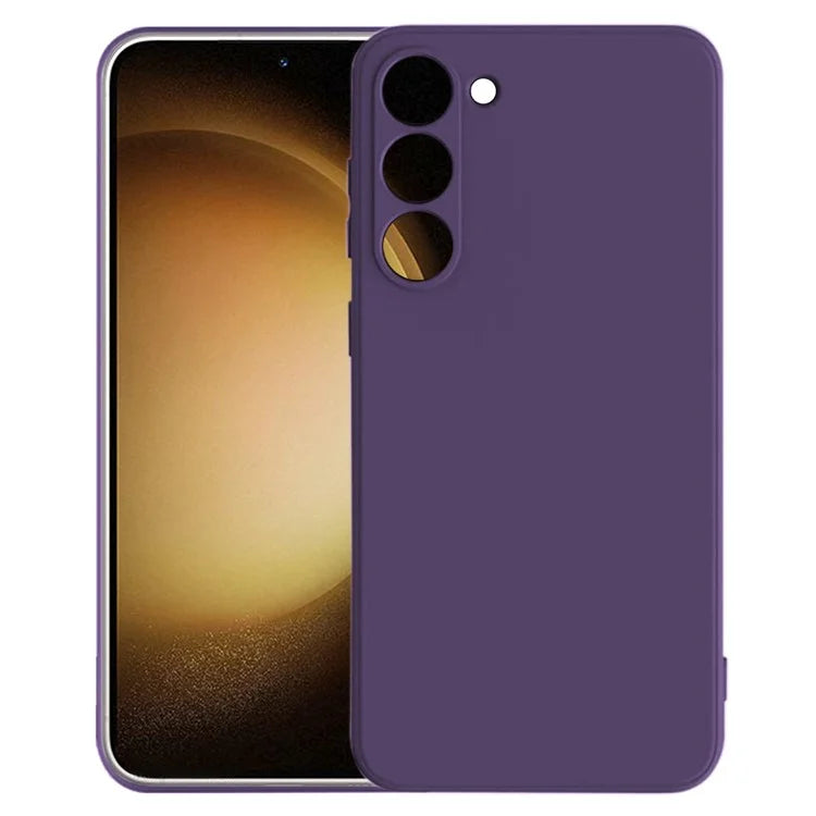 KALEBOL KLB-TPU003 For Samsung Galaxy S23 Case Anti-Scratch Solid Color TPU Phone Cover