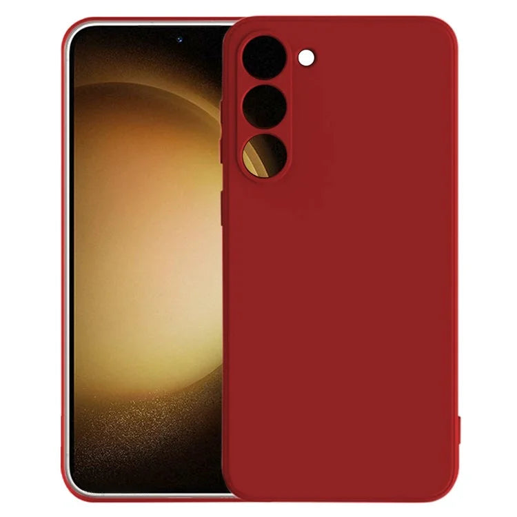 KALEBOL KLB-TPU003 For Samsung Galaxy S23 Case Anti-Scratch Solid Color TPU Phone Cover
