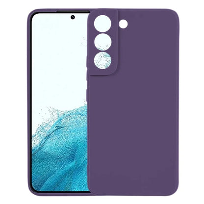KALEBOL KLB-TPU003 For Samsung Galaxy S22 5G Case Anti-Scratch Solid Color TPU Phone Cover