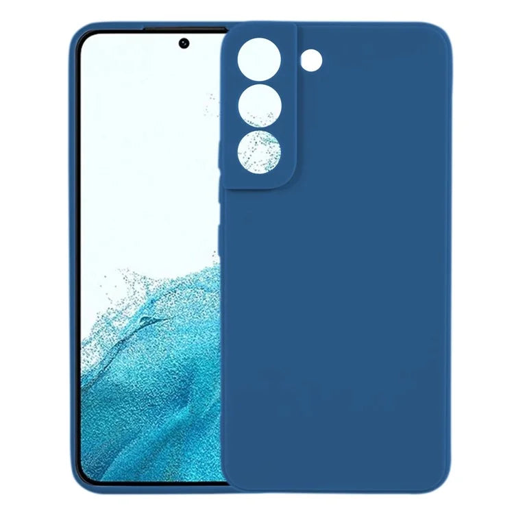 KALEBOL KLB-TPU003 For Samsung Galaxy S22+ 5G Case Anti-Scratch Solid Color TPU Phone Cover