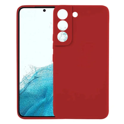 KALEBOL KLB-TPU003 For Samsung Galaxy S22+ 5G Case Anti-Scratch Solid Color TPU Phone Cover