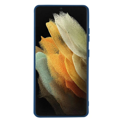 KALEBOL KLB-TPU003 For Samsung Galaxy S21 Ultra 5G Case Anti-Scratch Solid Color TPU Phone Cover