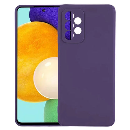 KALEBOL KLB-TPU003 For Samsung Galaxy A52s 5G  /  A52 5G  /  4G Case Anti-Scratch Solid Color TPU Phone Cover