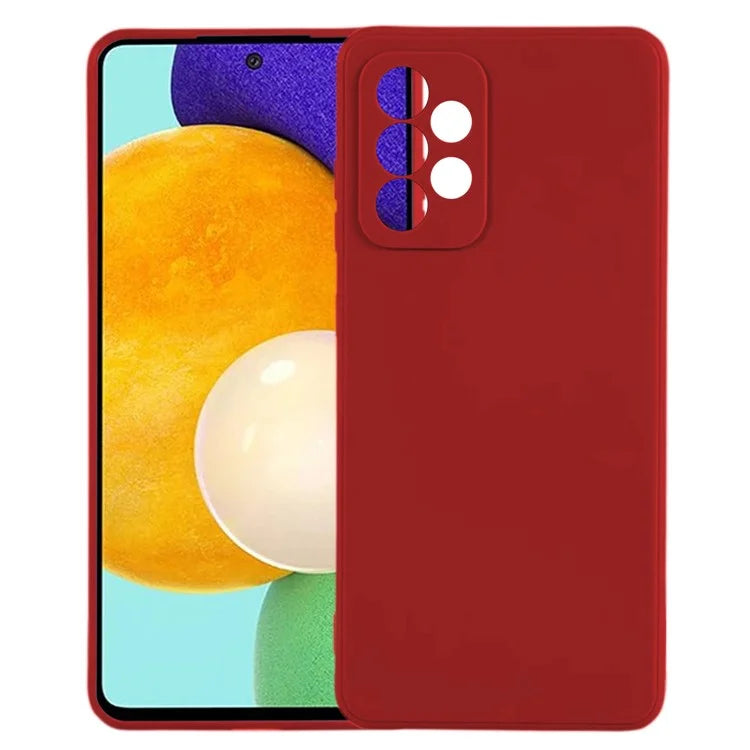 KALEBOL KLB-TPU003 For Samsung Galaxy A52s 5G  /  A52 5G  /  4G Case Anti-Scratch Solid Color TPU Phone Cover