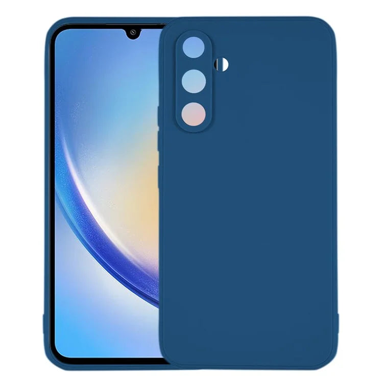 KALEBOL KLB-TPU003 For Samsung Galaxy A34 5G Case Anti-Scratch Solid Color TPU Phone Cover