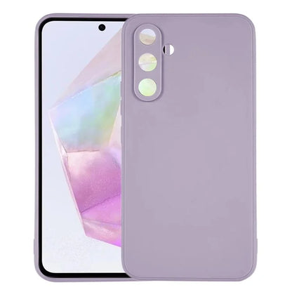 KALEBOL KLB-TPU003 For Samsung Galaxy A35 5G Case Anti-Scratch Solid Color TPU Phone Cover