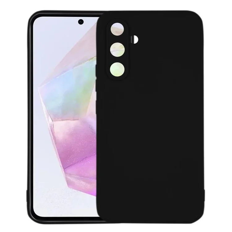KALEBOL KLB-TPU003 For Samsung Galaxy A35 5G Case Anti-Scratch Solid Color TPU Phone Cover