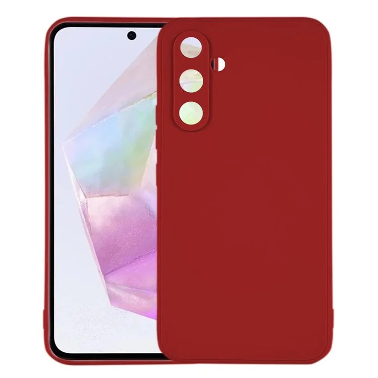 KALEBOL KLB-TPU003 For Samsung Galaxy A35 5G Case Anti-Scratch Solid Color TPU Phone Cover