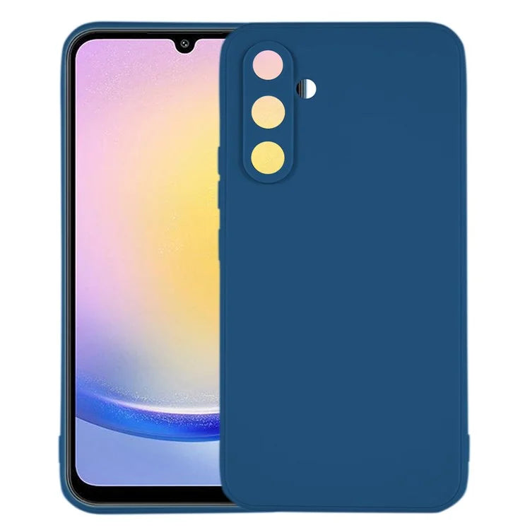 KALEBOL KLB-TPU003 For Samsung Galaxy A24 4G (162.1 x 77.6 x 8.3mm)  /  5G Case Anti-Scratch Solid Color TPU Phone Cover