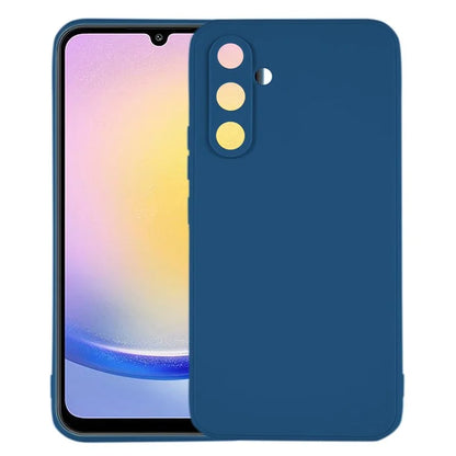 KALEBOL KLB-TPU003 For Samsung Galaxy A24 4G (162.1 x 77.6 x 8.3mm)  /  5G Case Anti-Scratch Solid Color TPU Phone Cover