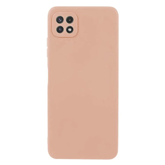KALEBOL KLB-TPU003 For Samsung Galaxy A22 5G (EU)  /  (US) Case Anti-Scratch Solid Color TPU Phone Cover