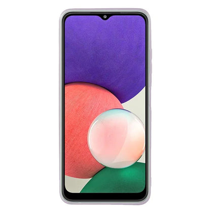 KALEBOL KLB-TPU003 For Samsung Galaxy A22 5G (EU)  /  (US) Case Anti-Scratch Solid Color TPU Phone Cover