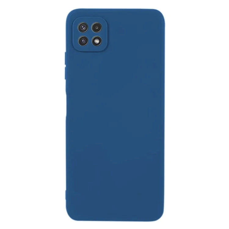 KALEBOL KLB-TPU003 For Samsung Galaxy A22 5G (EU)  /  (US) Case Anti-Scratch Solid Color TPU Phone Cover