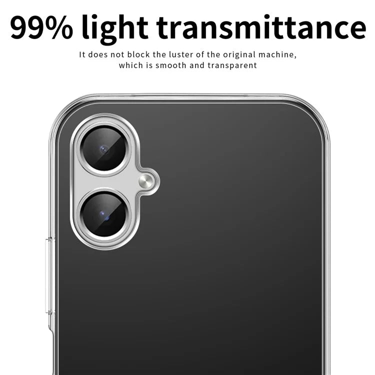 MOFI For Samsung Galaxy A06 Case Anti-Scratch Clear Soft TPU Phone Cover