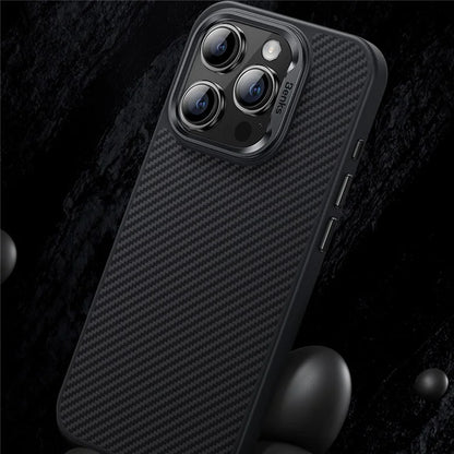 BENKS For iPhone 16 Pro Max Magnetic Case Kevlar Aramid Fiber+TPU Anti-Drop Phone Cover