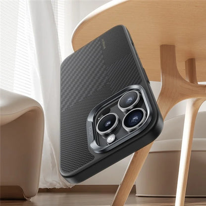 BENKS For iPhone 16 Pro Max Magnetic Case Kevlar Aramid Fiber+TPU Montage Phone Cover