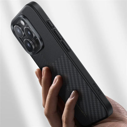 BENKS For iPhone 16 Pro Max Magnetic Case Kevlar Aramid Fiber+TPU Montage Phone Cover