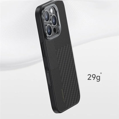 BENKS For iPhone 16 Pro Max Magnetic Case Kevlar Aramid Fiber+TPU Montage Phone Cover